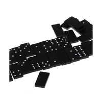 Domino Set Wooden Box Kids Children Traditional Toy 28 Dominoes thumbnail