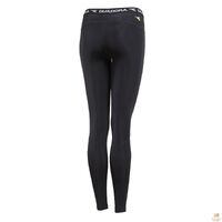 DIADORA Ladies Compression Sports Full Length Tights Gym Yoga - Black - 14 thumbnail