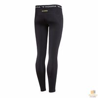 Kids DIADORA Compression Tights Long Johns Running Junior Boys Thermal - Black - 8 thumbnail