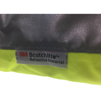 HUSKI Miner Hi Vis Waterproof Jacket Industrial Workwear Reflective 918015 - 5XL (127cm) thumbnail