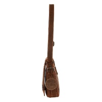Jack's Inn Blackthorne Brown Crazy Horse Leather Crossbody Bag in Cognac thumbnail
