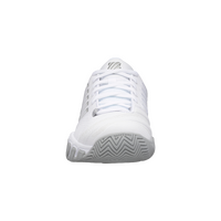 K-Swiss Womens Bigshot 4 AC Tennis Shoes - White/Silver - US 9.5 thumbnail