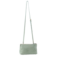 Pierre Cardin Woven Ladies Crossbody/Clutch Bag - Mint thumbnail