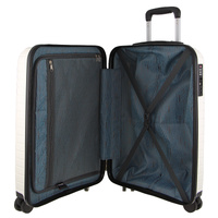 Pierre Cardin 76cm Large Hard-Shell Suitcase Travel Luggage Bag - White thumbnail