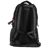 Pierre Cardin Mens Nylon Travel & Sport Large Backpack Bag in Black thumbnail