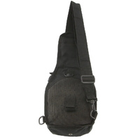 Pierre Cardin Cross Body Tactical Sling Bag Rucksack Army Style in Black thumbnail