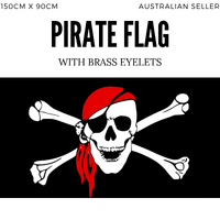 PIRATE FLAG Skull Party Pirates Skull & Crossbones Large 150 x 90 Jolly Roger thumbnail