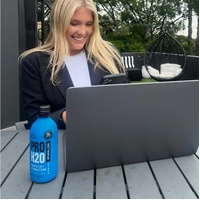 PRO H20 Sparkling 20g Protein Hydration Drink Zero Sugar Hydrate - Blue Tongue thumbnail