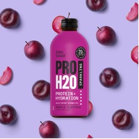 PRO H20 Sparkling Water 20g Protein Hydration Drink Zero Sugar - Purple Platypus thumbnail