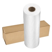 6 Produce Rolls Bags Heavy Duty Food Grade Freezer Supermarket Bag Gusset thumbnail