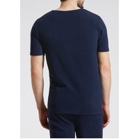 Mens Thermal Short Sleeve Top Microfleece Baselayer Underwear T Shirt - Navy - XXL thumbnail