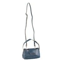 Milleni Mini Fashion Handbag Tote Bag in Teal thumbnail