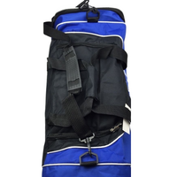 MEDIUM SPORTS BAG With Shoulder Strap Gym Duffle Travel Bags Water Resistant - Blue thumbnail