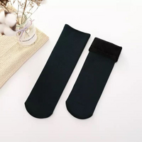 1 Pair Thick Fur THERMAL HEATED SOCKS Warm Winter Comfort Work Ski Reversible thumbnail