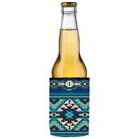 Blue Navajo Rug Stubby Cooler 2-Pack - Standard thumbnail