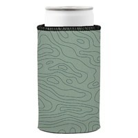 Topographic Map Stubby Cooler 2-Pack - Standard thumbnail