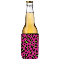 80s Leopard Print Stubby Cooler 2-Pack - Standard thumbnail