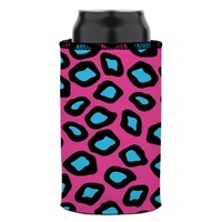 Pink Leopard Print Stubby Cooler 2-Pack - Standard thumbnail
