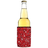 Red Bandana Stubby Cooler 2-Pack - Standard thumbnail