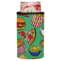Burgers Junk Food Stubby Cooler - Standard thumbnail