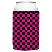 Pink Checkerboard Stubby Cooler 2-Pack - Standard thumbnail
