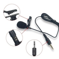 Hridz 3.5mm Clip-on Lapel Lavalier Microphone for Mobile Phone thumbnail