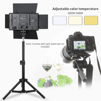 HridZ U600 LED Video Light – Dimmable Bi-Color 2500K-8500K Panel, Remote-Controlled, for Photography, YouTube, Vlogging, and Video Recording with AU P thumbnail