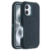 OtterBox Defender MagSafe Back Case for iPhone 16 - Green thumbnail
