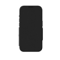 EFM Monaco E-leather Wallet Case Armour With D3O Plus Suits Iphone 15 (6.1") - Black/Space Grey thumbnail