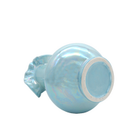 Mermaid Iridescent Ceramic Vase Blue thumbnail