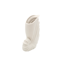 Shell White Ceramic Vase thumbnail
