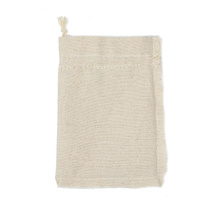 10-Piece Cotton Linen Drawstring Gift Bags thumbnail