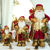 Christmas Santa Claus Doll  - 30cm thumbnail