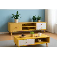 NNECN Modern Living Room TV Stand Table Set thumbnail