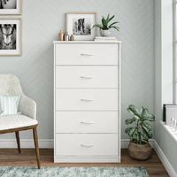 NNECN Classic Elegance: Five-Drawer Chest for Organized Living thumbnail