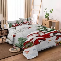 Elegant Touch Solid Color Duvet Cover Set - Easy Care-Queen thumbnail