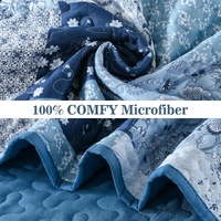 Charming Quilted coverlet and pillowcovers set: Timeless Appeal - Queen size thumbnail