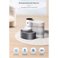 Smart Pet Water Dispenser - Tilted Design, Fresh Water Supply, Automatic Water Bowl for Cats and Dogs thumbnail