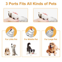 Rechargeable Pet Nail Grinder with Quiet Motor and LED Lights- USB Charging, Two-Speed Settings thumbnail