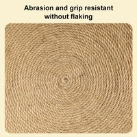 Strawberry-Shaped Cat Scratcher Bed - Fun Sisal Pad for Cats 40*40*10cm thumbnail