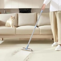 Pet Hair Removal Tool Set - Multi-Purpose Sweeper with Scraper and Handheld Fur Remover  Grey thumbnail