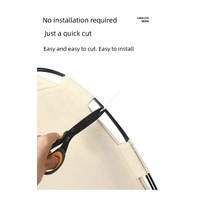 Outdoor Cat House,Pet Tent -Windproof and Dustproof Shelter for Small Pets, Grey, Size: M  40*40*37cm thumbnail