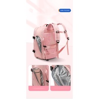 Multi-Compartment Travel Backpack with Shoe Storage and Wet-Dry Separation (Gray)31cm(L)*17cm(W)*42cm(H) thumbnail