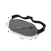 Versatile Crossbody/Fanny Pack for Men - Lightweight and Large Capacity (Army Green) thumbnail