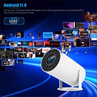 HY300PRO Portable Projector - 4K Decoding, Wi-Fi 6, 720P HD with 160 ANSI Lumens thumbnail