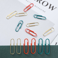 B41025 Christmas Stationery Set - Festive Binder Clips, Paper Clips, and Push Pins in Holiday Colors(2 set) thumbnail