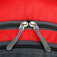 Red Lightweight Hiking Backpack - Waterproof Outdoor Travel & Camping Bag with Multi-Compartment Design thumbnail