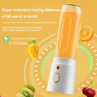 Portable Rechargeable Blender - 450ml High-Speed Personal Smoothie Maker thumbnail