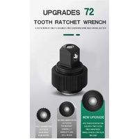 82-Piece Professional Automotive Repair Tool Set - 1/2 & 1/4 Drive Ratchets, Sockets, and Wrenches for Engine, Tire, and Spark Plug Maintenance thumbnail