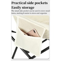 Green Outdoor Folding Camping Chair - Portable Lounge Chair, Lightweight Beach Chair, Fishing Stool, and Picnic Seat, Perfect for Outdoor Adventures thumbnail